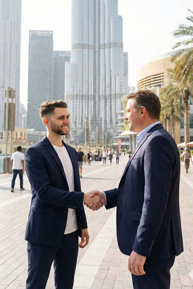 Консультация в офисе Dubai Setup